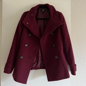 H&M Peacoat